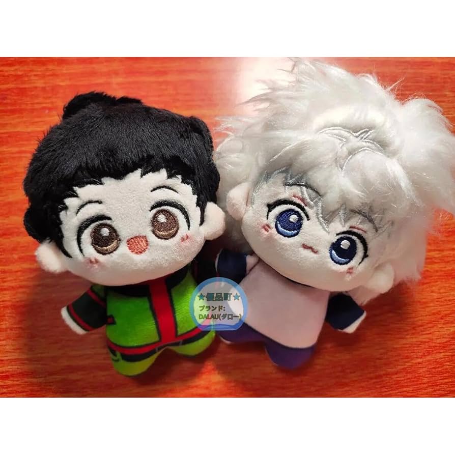 ハンターハンター　キルア　ゴン　きゅんぐるみ　ぬいぐるみ Amazon.co.jp: 希少品 HUNTER× HUNTER キルア ゴン ぬいぐるみ